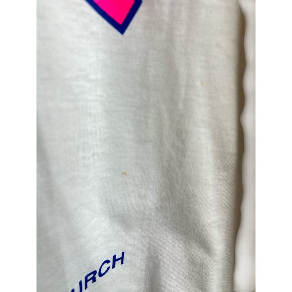 Vintage Screen Stars Best United Methodist Church N.C. 90's Grace T-Shirt XL - Picture 3 of 6